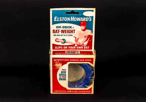 On-Deck Elston Howard's On-Deck Bat-Weight in Box