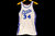 #34 White Rawlings Basketball Jersey