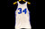 #34 White Rawlings Basketball Jersey