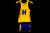 #20 Boys' Medium Blue and Gold Post Basketball Uniform Set