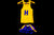 #23 Boys' Large Blue and Gold Post Basketball Uniform Set