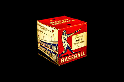 BOX ONLY: Greene Sports Official League Baseball No. 1