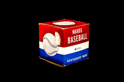 BOX ONLY: Wards Baseball No 4133
