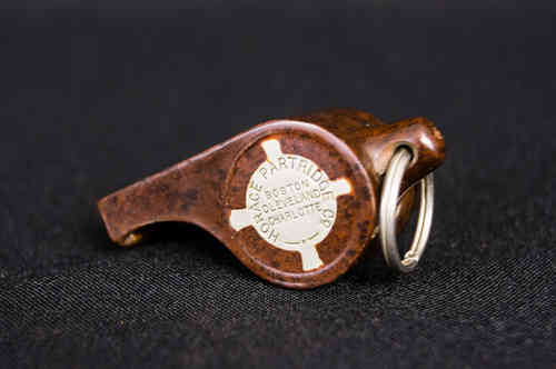 Early Horace Partridge Celluloid Whistle - Acme Thunderer