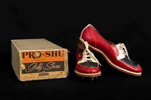 New-In-Box Pro-Shu Ladies Leather Golf Shoes Size 6A