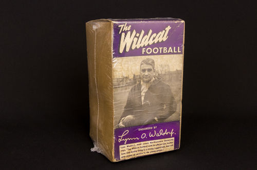 PICTURE BOX ONLY: "Lynn O. Waldorf" Wildcat Football No 5523