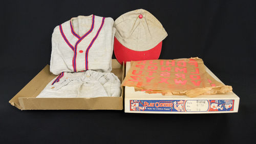 New Old Stock Children's Baseball Play Suit Uniform