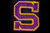 Purple and Gold "S" Patch
