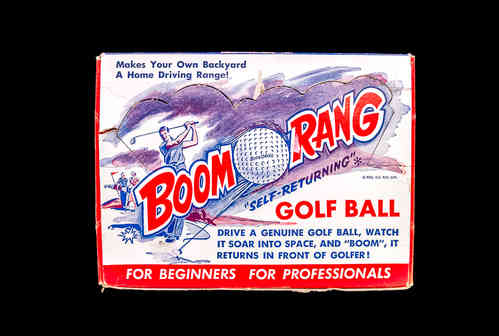 BoomoRang "Self-Returning" Golf Ball