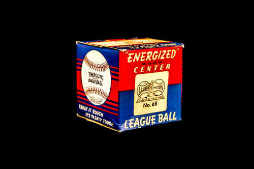 BOX ONLY: J. deBeer "Energized" Center No 68 Baseball