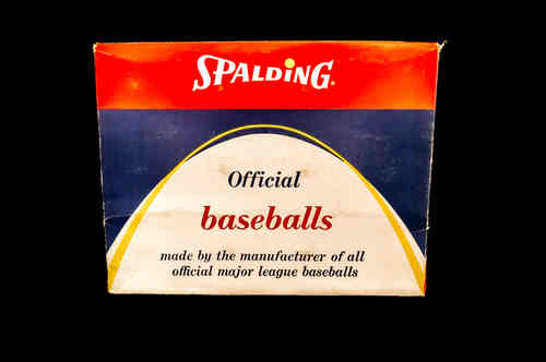 BOX ONLY: Spalding Official Baseballs Master Box No 173 41-131