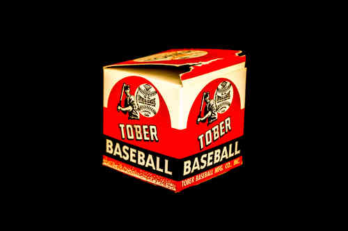BOX ONLY: Tober Official League Baseball No DYL