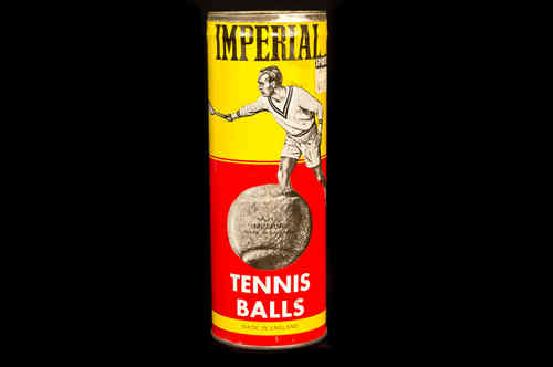 CAN ONLY: Imperial Tennis Ball Cannister Key wind can