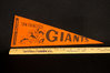 1950's Bazooka Pennant San Francisco Giants 14"