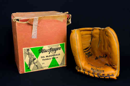 MacGregor "Gil McDougald" Fielders Baseball Glove G44 in Original Picture Box