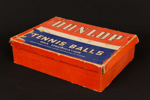 BOX ONLY: Dunlop Tennis Balls Box "War Specification"