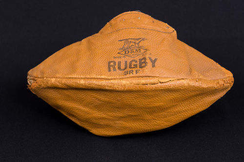 Turn-of-the-Century Leather D&M Rugby Football No 3RF Melon Type