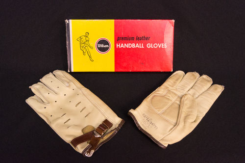 Wilson Premium Leather Handball Gloves in Box