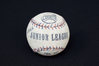 Beautiful Early Unused Red and Blue Seams Collette #1C Junior League Baseball